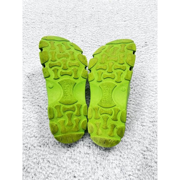 Women's Birkenstock Lime Green Flip Flop Thong Sandals Size 38 - Picture 5 of 9
